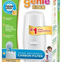 Playtex 倍儿乐 Diaper Genie Elite Pail System 婴儿尿布精灵 除臭收纳桶