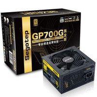 移动端：Segotep 鑫谷 GP700G 黑金版 非模组电源（600W、80PLUS金牌）