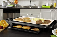 中亚海外购：Oster CKSTGRFM18W-ECO Griddle 陶瓷不粘烤盘+保温盘