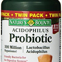 NATURE‘S BOUNTY 自然之宝 Probiotic Acidophilus 复合益生菌片 （100片*2瓶）
