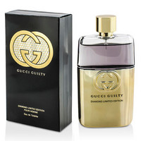 GUCCI 古驰 GUILTY 罪爱 男士淡香水喷雾 金色钻石限量版 90ml