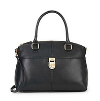 Calvin Klein Modena Leather Satchel 女款真皮单肩包