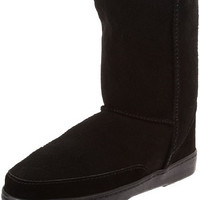 MINNETONKA 迷你唐卡 Short Sheepskin Pug Boot 女士雪地靴 