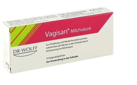 vagisan 女性私处乳酸栓剂