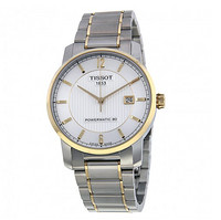 TISSOT 天梭 T-Classic系列 T0874075503700 男款钛合金机械腕表 