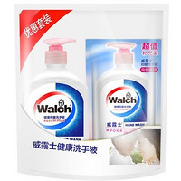 移动端：walch 威露士 健康抑菌洗手液 倍护滋润型 525ml + 补充装 250ml