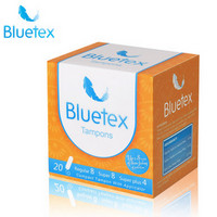 Bluetex 蓝宝丝 德国进口短导管式卫生棉条 20支混合装