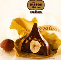 HERSHEY'S 好时 Kisses Deluxe 臻吻 榛仁夹心牛奶巧克力 22粒装 182g*2盒