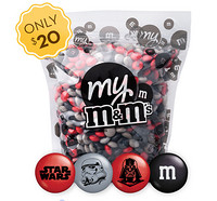 m&m's Star Wars Dark Side 星球大战黑暗面巧克力豆 2LB