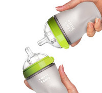 comotomo 硅胶防胀气奶瓶 250ml*2个