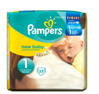 凑单品： Pampers 帮宝适 1号 金帮系列 干爽纸尿裤23片