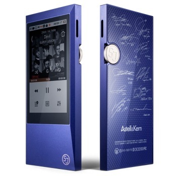 Astell&Kern AK JR 蓝色Super Junior 签名特别版开箱_音频播放器_什么