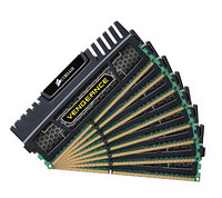 Corsair 海盗船 Vengeance Performance DDR3 1600 32GB 台式机内存（4GB*8条）