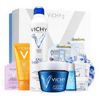 VICHY 薇姿 晒后舒缓补水特惠套装 （晚安面膜+喷雾+凝乳+霜+水+精华+礼盒）