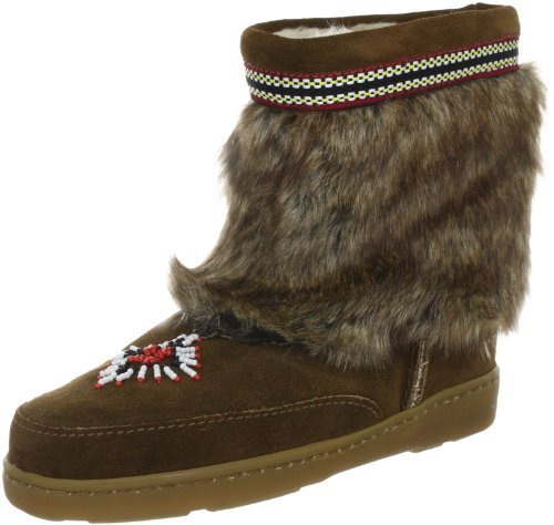 MINNETONKA 迷你唐卡 Mukluk Low女款雪地靴