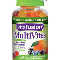 Vitafusion Multivites 成人复合维生素水果味软糖 70粒*3瓶