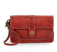 FRYE Campus Leather Wristlet 女士真皮手腕包