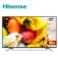 天猫双11预售：Hisense 海信 LED55EC620UA 55吋4K超清智能液晶电视
