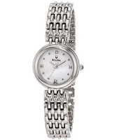 BULOVA 宝路华 96P122  Diamonds Petite Classic  女士镶钻时装腕表