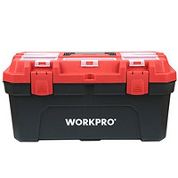 WORKPRO 万克宝 W02020103M 加强型家用塑料工具箱16寸 