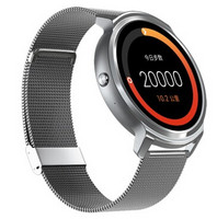 移动端0点抢购：Ticwatch 智能手表 ticwear系统 不锈钢带 太空灰