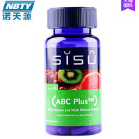 NBTY 诺天源 SISU ABC PLUS 综合营养 复合维生素片 60片