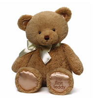 新低价：Gund My First Teddy Bear Baby Stuffed Animal 泰迪熊 18寸