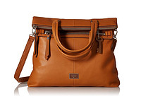 FOSSIL Dawson Foldover Tote 女款真皮手提包