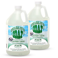 CHARLIE'S SOAP 查理洗涤剂 全天然环保洗衣液(160次)3800ml*2桶