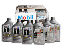 Mobil 美孚 0W-40 1号全合成润滑油 946ml*6支