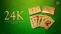凑单品：Trademark Poker 24K 镀金扑克牌