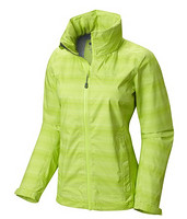 新低价：MOUNTAIN HARDWEAR 山浩 Plasmic Ion Striped 女款冲锋衣