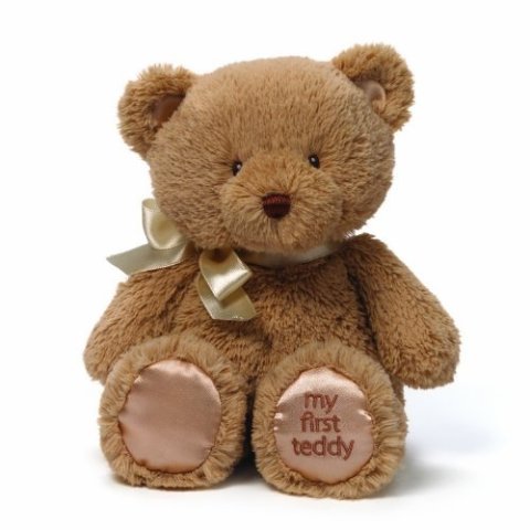 gund 我的泰迪熊毛绒玩具 10英寸 棕色