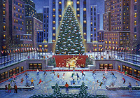 Ravensburger 睿思 19336 NYC Christmas Puzzle 纽约圣诞拼图（1000片）