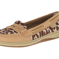 SPERRY Top-Sider  Pennyfish Shimmer 豹纹女款休闲船鞋