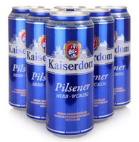 移动端：Kaiserdom 凯撒 比尔森 啤酒 500ml*6听