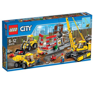 新低价:lego 乐高 city系列 60076 大型工程现场