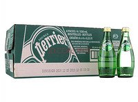 移动端：perrier 巴黎水 气泡矿泉水 玻璃瓶装  330ML*24瓶/箱