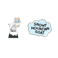 SNOWY MOUNTAIN GOAT