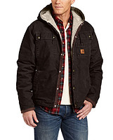 Carhartt Sherpa Lined Sandstone 工装外套