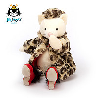 jELLYCAT 女孩系列Furcoat 小猫咪超柔软毛绒玩具公仔