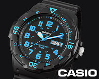 凑单品：CASIO 卡西欧 Unisex MRW200H-2BV 男款运动防水表