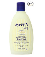 Aveeno 艾维诺 Soothing Relief Cream 婴儿舒缓润滑沐浴乳 354ml*2