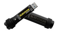 CORSAIR 海盗船 Flash Survivor Stealth U盘（256GB、USB3.0）