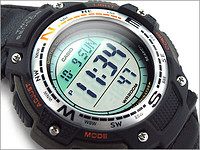 新低价：CASIO 卡西欧 SGW-100B 男士双重感应登山表