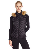 秒杀+用码：Calvin Klein Down-Filled Chevron Quilted Vest 女式羽绒马甲