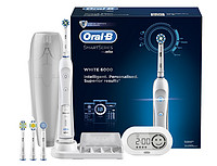 Oral-B 欧乐-B Pro 6000 CrossAction 蓝牙版3D智能电动牙刷套装（4刷头）