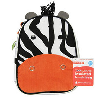 新低价：SKIP HOP Zoo Lunch Bag Zebra 动物园系列 儿童午餐包 斑马款