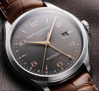 新低价：BAUME & MERCIER 名士 Clifton系列 MOA10111 男士自动机械表