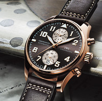 IWC万国 Pilot Spitfire飞行员系列 IW387805 18K玫瑰金男士机械腕表 (限量款)